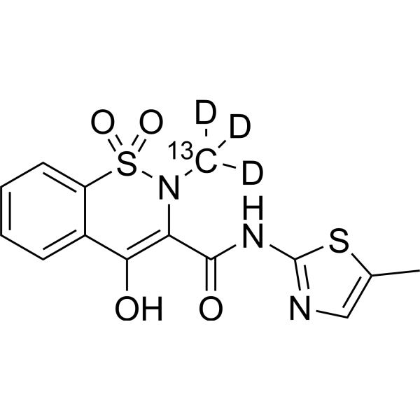 Meloxicam-13C,d3 1309936-00-2